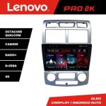 Navigatie Kia Sportage 2005-2007 Lenovo Kit-0023 8 core QLED 2K 8+256 360 Android Waze USB Navigatie Internet Youtube Radio CarStore Technology