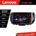 Navigatie Mitsubishi Space Star Mirage Attrage 2012- 8 core QLED 2K 4+64 360 Android Waze USB Navigatie Internet Youtube Radio Lenovo CarStore Technology