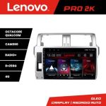 Navigatie Toyota Landcruiser J150 Prado 2014-2017 Lenovo Kit-065 8 core QLED 2K 8+256 360 Android Waze USB Navigatie Internet Youtube Radio CarStore Technology