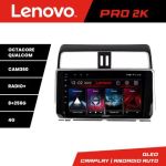 Navigatie Toyota Prado J150 2018- Lenovo Kit-1065 8 core QLED 2K 8+256 360 Android Waze USB Navigatie Internet Youtube Radio CarStore Technology