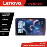 Navigatie Audi A3 8P  Lenovo Kit-049 8 core QLED 2K 12+256 360 Android Waze USB Navigatie Internet Youtube Radio CarStore Technology