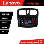 Navigatie Dacia Sandero 2012-2020 var B Android radio gps internet  8 core QLED 2K 8+256 360 Lenovo CarStore Technology