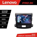 Navigatie Mitsubishi Outlander 2010 Lenovo Kit-056 8 core QLED 2K 12+256 360 Android Waze USB Navigatie Internet Youtube Radio v1 CarStore Technology