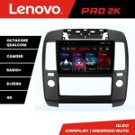 Navigatie Nissan Navara Pathfinder 2005-2010 Lenovo Kit-NAV5 8 core QLED 2K 8+256 360 Android Waze USB Navigatie Internet Youtube Radio CarStore Technology
