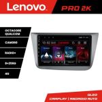 Navigatie Seat Leon 2005-2012 Lenovo Kit-leon05 8 core QLED 2K 8+256 360 Android Waze USB Navigatie Internet Youtube Radio CarStore Technology