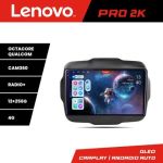 Navigatie Jeep Renegade 2015-2020 Lenovo Kit-500 8 core QLED 2K 12+256 360 Android Waze USB Navigatie Internet Youtube Radio CarStore Technology
