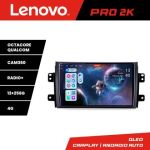 Navigatie Suzuki SX4 2006-2013 Lenovo Kit-124 8 core QLED 2K 12+256 360 Android Waze USB Navigatie Internet Youtube Radio CarStore Technology