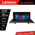 Navigatie BMW X3 2004-2012 Lenovo Kit-083 8 core QLED Qualcomm 4+64 360 Android Waze USB Navigatie Internet Youtube Radio CarStore Technology