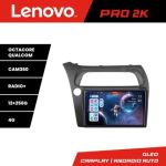 Navigatie Honda Civic Hatchback 2006-2012 Lenovo Kit-hatchback 8 core QLED 2K 12+256 360 Android Waze USB Navigatie Internet Youtube Radio CarStore Technology