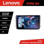Navigatie Peugeot 208/2008 Lenovo Kit-PSA 8 core QLED 2K 12+256 360 Android Waze USB Navigatie Internet Youtube Radio CarStore Technology