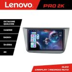 Navigatie Seat Leon 2005-2012 Lenovo Kit-leon05 8 core QLED 2K 12+256 360 Android Waze USB Navigatie Internet Youtube Radio CarStore Technology