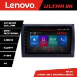Navigatie Fiat Stilo Lenovo Kit-STILO 8 core QLED Qualcomm 4+64 360 Android Waze USB Navigatie Internet Youtube Radio CarStore Technology