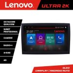 Navigatie Fiat ducato 2022- Lenovo Kit-DUCATO Ecran Qled,8 core QLED Qualcomm 4+64 360 Ram,38 core QLED Qualcomm 4+64 360 Hdd,USB,Bluetooth,Wifi CarStore Technology