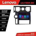 Navigatie Hummer H2 2002-2008 Android radio gps internet 8 core QLED Qualcomm 4+64 360 Lenovo CarStore Technology