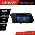 Navigatie Hyundai I20 2020- Lenovo Kit-i20 8 core QLED Qualcomm 4+64 360 Android Waze USB Navigatie Internet Youtube Radio CarStore Technology