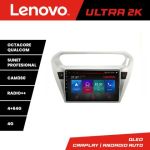 Navigatie Peugeot 301 Citroen C-Elisee Lenovo Kit-301 8 core QLED Qualcomm 4+64 360 Android Waze USB Navigatie Internet Youtube Radio v1 CarStore Technology
