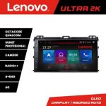 Navigatie Toyota Prado 2007- Lenovo Kit-456 8 core QLED Qualcomm 4+64 360 Android Waze USB Navigatie Internet Youtube Radio v1 CarStore Technology