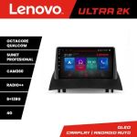 Navigatie Renault Megane 2 M-098 Octa Core Android Radio Bluetooth GPS WIFI/4G DSP 2K 8+128GB 360 Toslink CarStore Technology