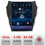 Navigatie HHyundai Santa Fe 2012-2018 tip tesla radio gps internet 8 Core 4+64 360 4G carplay android auto  kit-tesla-209+EDT CarStore Technology