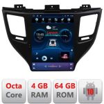 Navigatie Hyundai Tucson 2015-2020 tip tesla radio gps internet 8 Core 4+64 360 4G carplay android auto  kit-tesla-546+EDT-E CarStore Technology