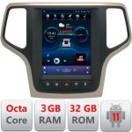 Navigatie Jeep Grand Cherokee 2014-2019, Qled 9.7", ,8 Core 3+32 4G CarStore Technology