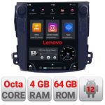 Navigatie Mitsubishi Outlander 2007-2011 tip tesla radio gps internet Qualcomm 8X 8+128 360 4G carplay android auto  kit-tesla-056 CarStore Technology