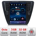 Navigatie Skoda Octavia 3,Qled 9.7",,8 Core 3+32 4G Hdd,4G,DSP,Carplay,Bluetooth CarStore Technology