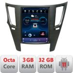 Navigatie Subaru Legacy si Outback 2010-2014 tip tesla radio gps internet 8 Core 3+32 4G carplay android auto  kit-tesla CarStore Technology