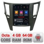Navigatie Subaru Legacy si Outback 2010-2014 tip tesla radio gps internet Qualcomm 8X 8+128 360 4G carplay android auto  kit-tesla-458 CarStore Technology