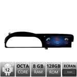 Navigatie dedicata Mercedes Clasa S W221 2006-2010 sistem NTG3 Android ecran 12.3" Qualcomm 8+128 4G BT GPS WIFI CarStore Technology