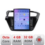 NavigatieHyundai I20 2015-2018 KIT-517 ecran tip TESLA 9.7" 8 core 4+32 4G DSP Android Radio Bluetooth Internet GPS WIFI CarStore Technology