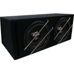 Subwoofer pasiv cu incinta 84L Audio System R 12 EVO BR-2, 1200 watts, 2x2 ohm, 2 x 300 mm, 2 x 12", bass reflex, 2 difuzoare CarStore Technology