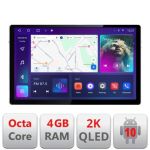Navigatie  Toyota Prius 5 Plus 2012-2020 Edotec 4+32 2K 13 inch qled android 4G DSP gps internet  Kit-prius5-plus CarStore Technology