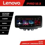 Navigatie Hyundai Tucson 2019 Lenovo PRO 8+256 12.3 inch qled android 4G DSP gps internet  Kit-1135 CarStore Technology
