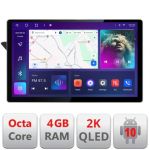 Navigatie dedicata Audi A4 2008-2016 NON-MMI N-A4 Edonav ecran 13" 2K 8 si 128 Android Waze USB Navigatie 4G 360 Toslink Youtube R CarStore Technology