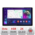 Navigatie dedicata BMW Seria 3 E46 N-052 Edonav ecran 13" 2K 8 si 128 Android Waze USB Navigatie 4G 360 Toslink Youtube Radio KIT- CarStore Technology