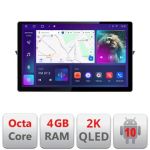 Navigatie dedicata BMW X1 E84 N-219 Edonav ecran 13" 2K 8 si 128 Android Waze USB Navigatie 4G 360 Toslink Youtube Radio KIT-219 si E CarStore Technology
