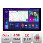 Navigatie dedicata Edonav Peugeot 2008 2020- Ecran 2K QLED 13",Octacore,4Gb RAM,32Gb Hdd,4G,360,DSP,Carplay,Bluetooth CarStore Technology