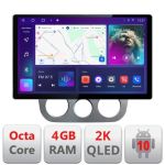 Navigatie dedicata Edonav VW Golf 5 2004-2010 clima manuala, Ecran 2K QLED 13",Octacore,4Gb RAM,32Gb Hdd,4G,360,DSP,Carplay,Bluetooth CarStore Technology