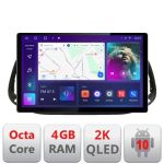 Navigatie dedicata Fiat Doblo 2015-2018 N-DOBLO15 Edonav ecran 13" 2K 8 si 128 Android Waze USB Navigatie 4G 360 Toslink Youtube R CarStore Technology