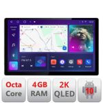 Navigatie dedicata Honda Civic 2012-2015 N-132 Edonav ecran 13" 2K 8 si 128 Android Waze USB Navigatie 4G 360 Toslink Youtube Radi CarStore Technology
