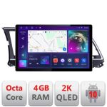 Navigatie dedicata Hyundai Elantra 2015-2018 N-581 Edonav ecran 13" 2K 8 si 128 Android Waze USB Navigatie 4G 360 Toslink Youtube CarStore Technology