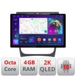 Navigatie dedicata Mercedes C W203 2000-2004 N-clk Edonav ecran 13" 2K 8 si 128 Android Waze USB Navigatie 4G 360 Toslink Youtube CarStore Technology