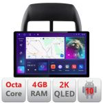 Navigatie dedicata Mistubishi ASX  N-026 Edonav ecran 13" 2K 8 si 128 Android Waze USB Navigatie 4G 360 Toslink Youtube Radio KIT- CarStore Technology