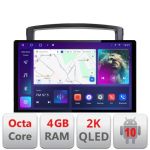 Navigatie dedicata Mitsubishi Pajero N-452 Edonav ecran 13" 2K 8 si 128 Android Waze USB Navigatie 4G 360 Toslink Youtube Radio KI CarStore Technology