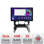 Navigatie dedicata Peugeot 3008 Quad Core N-323 Edonav ecran 13" 2K 8 si 128 Android Waze USB Navigatie 4G 360 Toslink Youtube Rad CarStore Technology