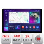Navigatie dedicata Toyota Avensis 2003-2008 N-avensis03 Edonav ecran 13" 2K 8 si 128 Android Waze USB Navigatie 4G 360 Toslink You CarStore Technology