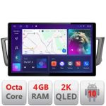 Navigatie dedicata Toyota RAV4 N-247 Edonav ecran 13" 2K 8 si 128 Android Waze USB Navigatie 4G 360 Toslink Youtube Radio KIT-247 si CarStore Technology