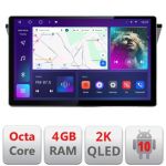 Navigatie dedicata VW Tiguan 2016- N-5883 Edonav ecran 13" 2K 8 si 128 Android Waze USB Navigatie 4G 360 Toslink Youtube Radio KIT CarStore Technology
