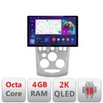 Navigatie dedicata Dacia Logan 1 2003-2010 N-logan Edonav ecran 13" 2K 8 si 128 Android Waze USB Navigatie 4G 360 Toslink Youtube CarStore Technology